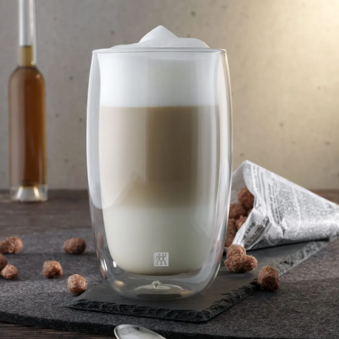 Zwilling Sorrento Dubbelwandig Latte Macchiato Glas 350ml - 2 Stuks