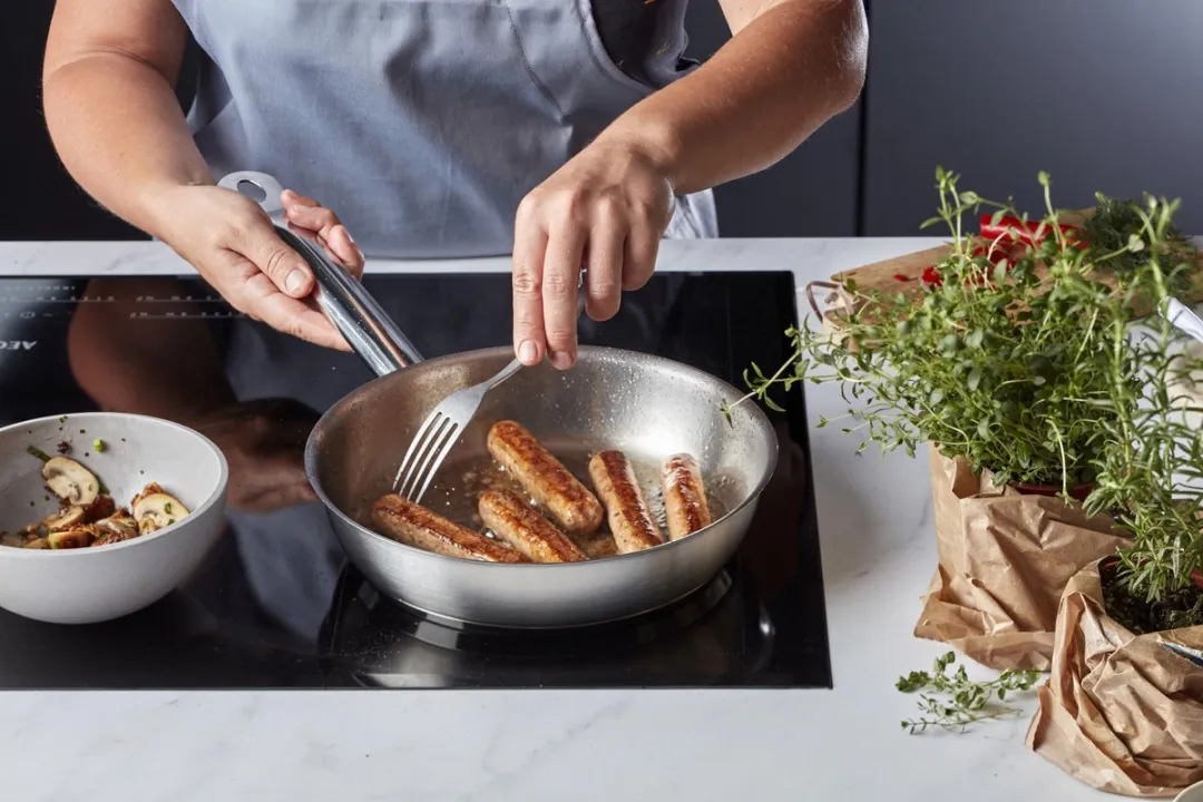 Demeyere Restoline 3 RVS Koekenpan – Koekenpan Inductie – 24 cm – PTFE-vrij