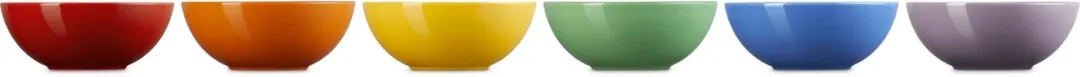 Le Creuset Vancouver Ontbijtkommen 16cm - 6 Stuks