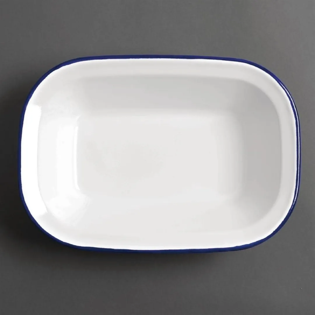 Olympia GM510 Emaille Serveerschaal 19x28cm