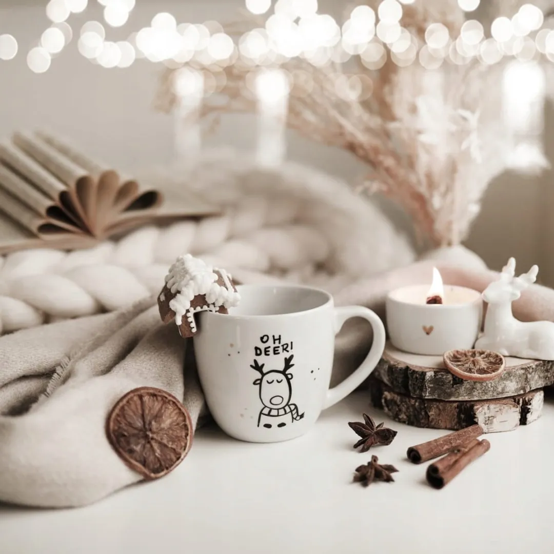 Cosy&Trendy Porseleinen Mok 'Oh Deer' 300ml
