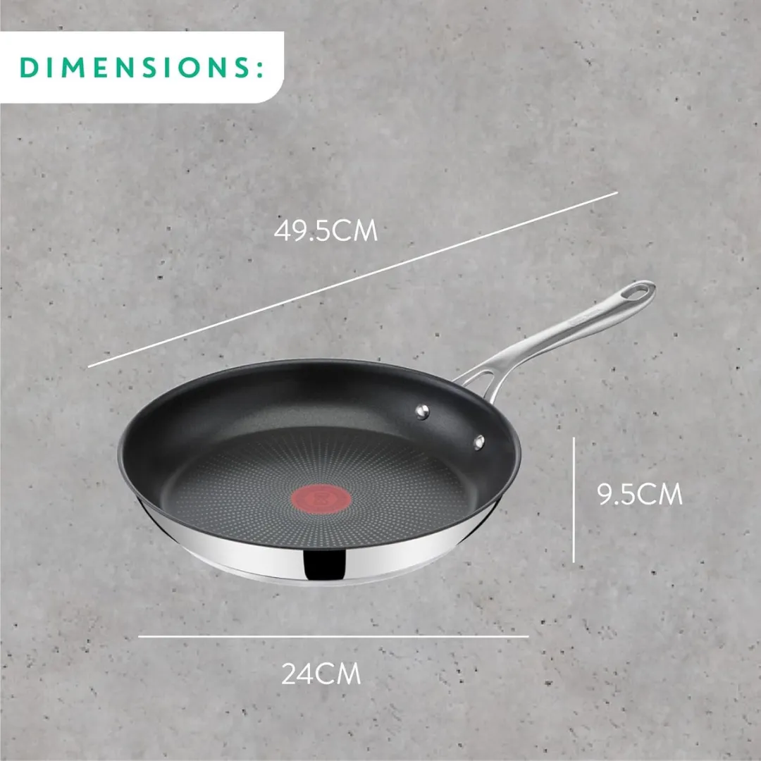 Jamie Oliver by Tefal Braadpan 24cm - Zwart
