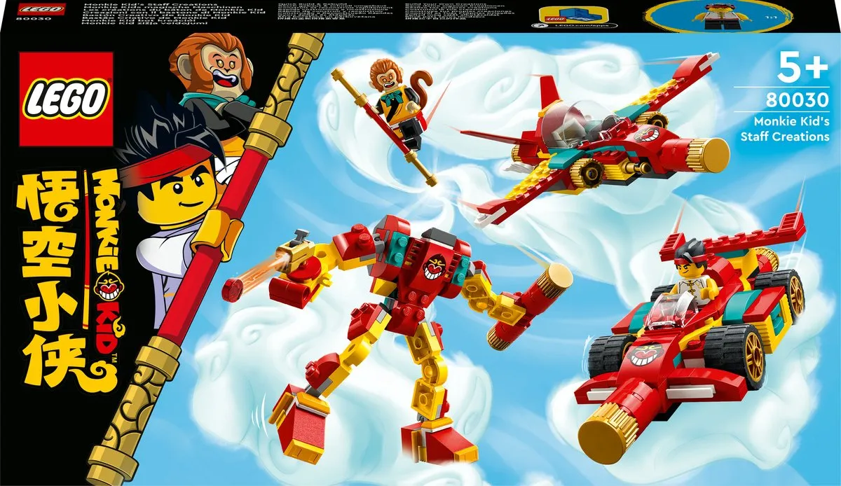 LEGO Monkie Kid Staff Creations 80030