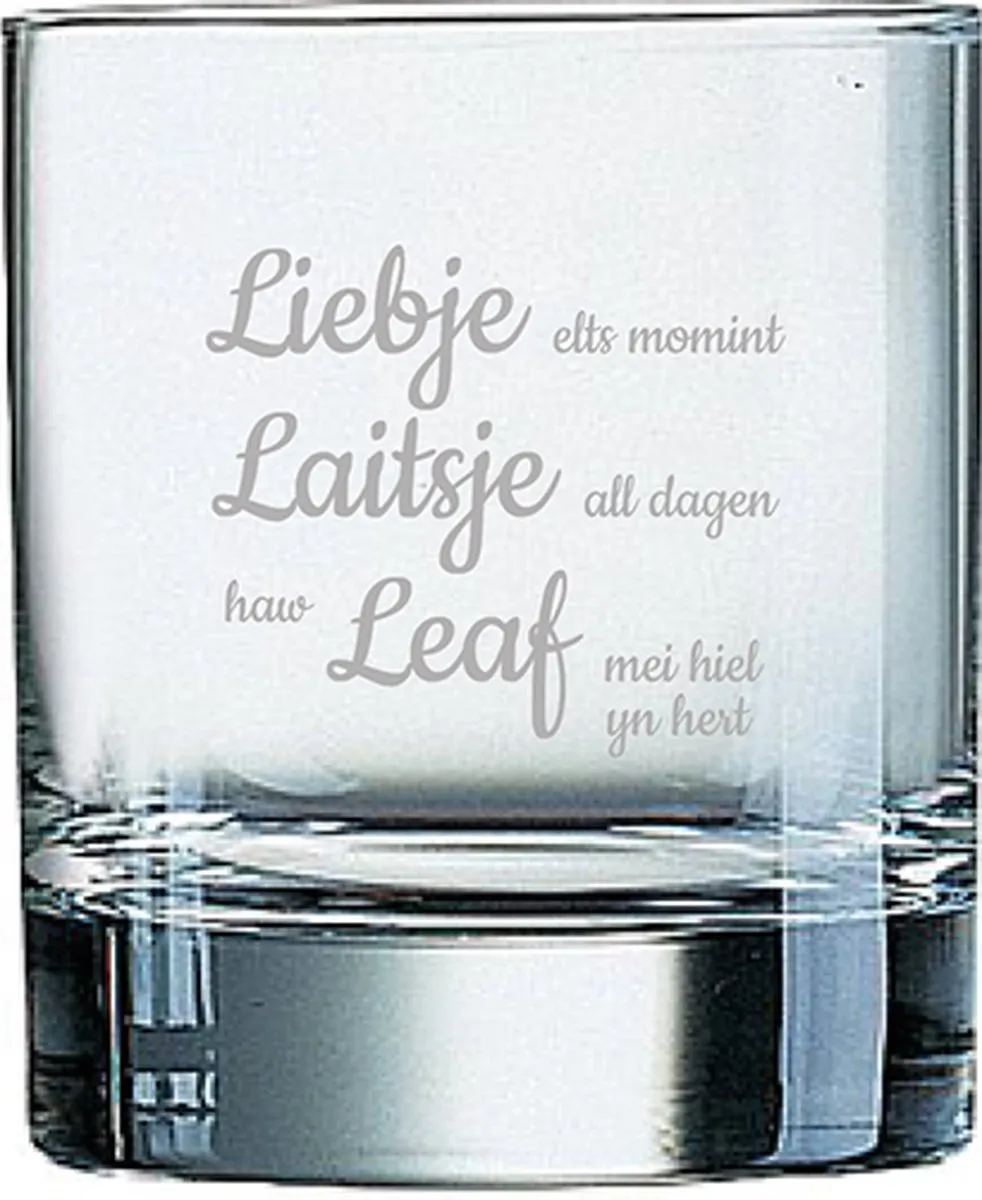 Arcoroc Whiskeyglas Liebje Laitsje Leaf