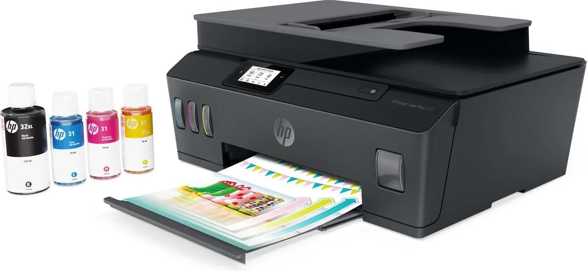 HP Smart Tank Plus 655 Y0F74A#BHC All-in-One Printer - Wit