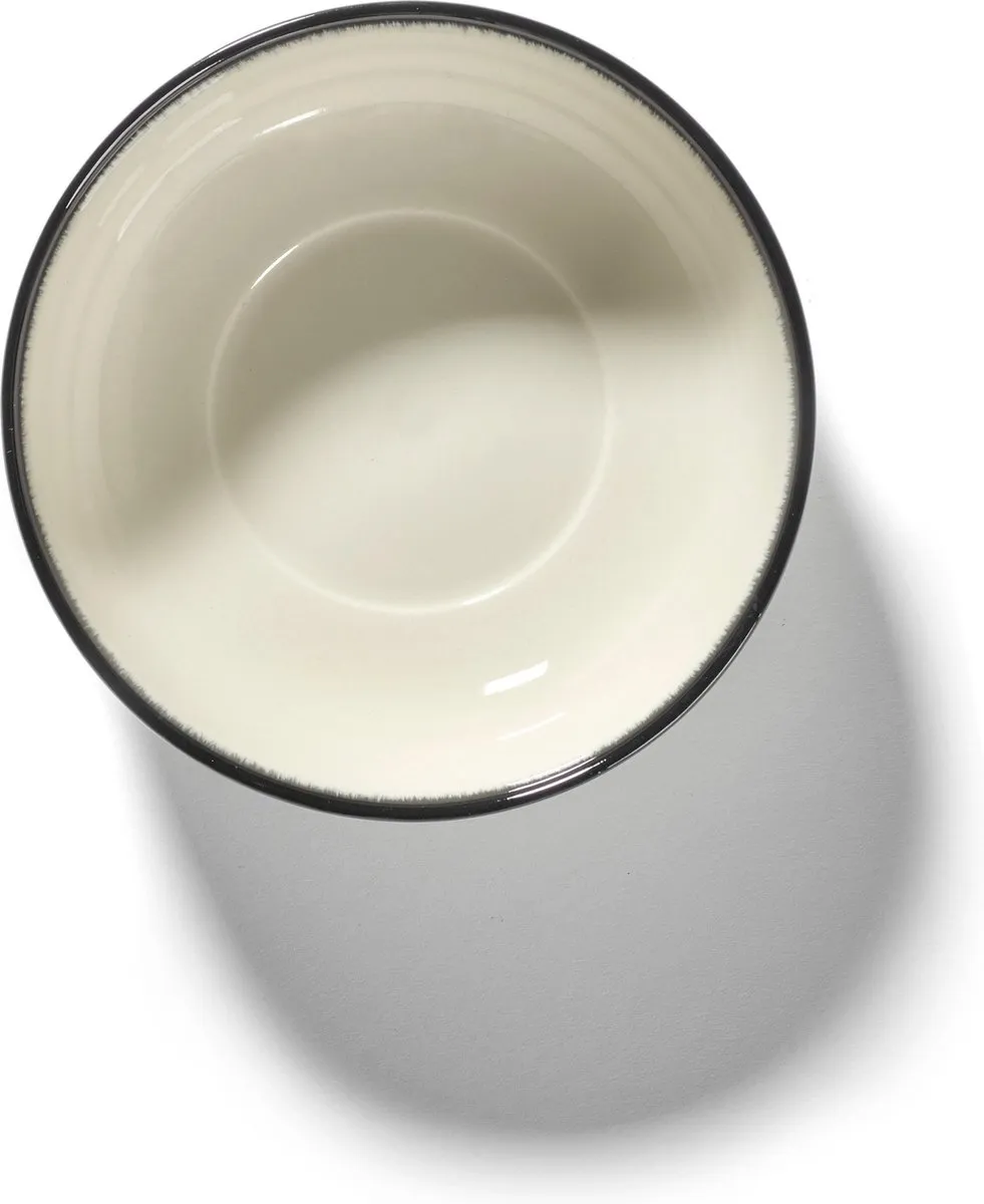 Serax Ann Demeulemeester Kommetjes Ø12,9cm - 2 Stuks - Off-white/Black