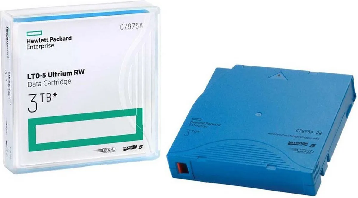 HP LTO-5 C7975A Datacartridge - 3TB Blauw