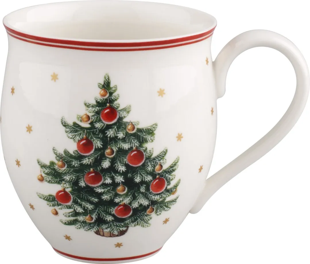 Villeroy & Boch Toy's Delight Mok - Kerstboom - Wit