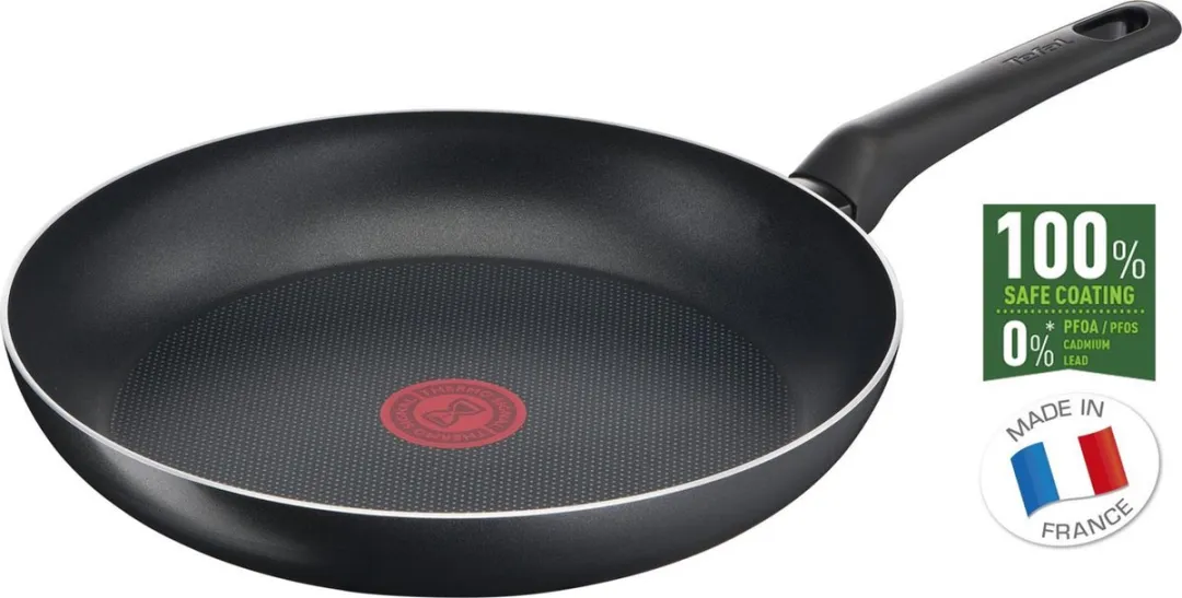 Tefal Simple Cook Koekenpan 32cm - Zwart