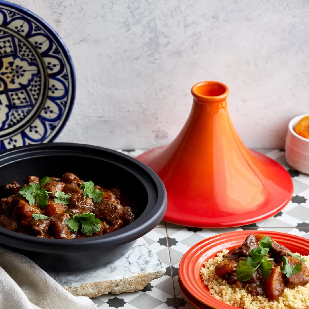 Le Creuset Tajine Tradition 25138310900422 - Ø31cm - Kersenrood