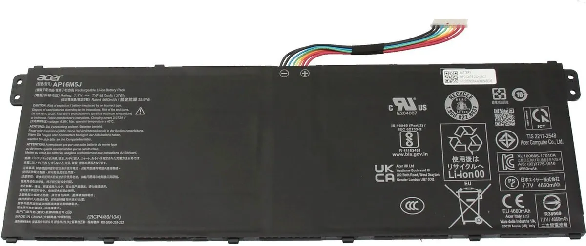 Acer KT.00205.005 Accu - 37Wh - 4810mAh