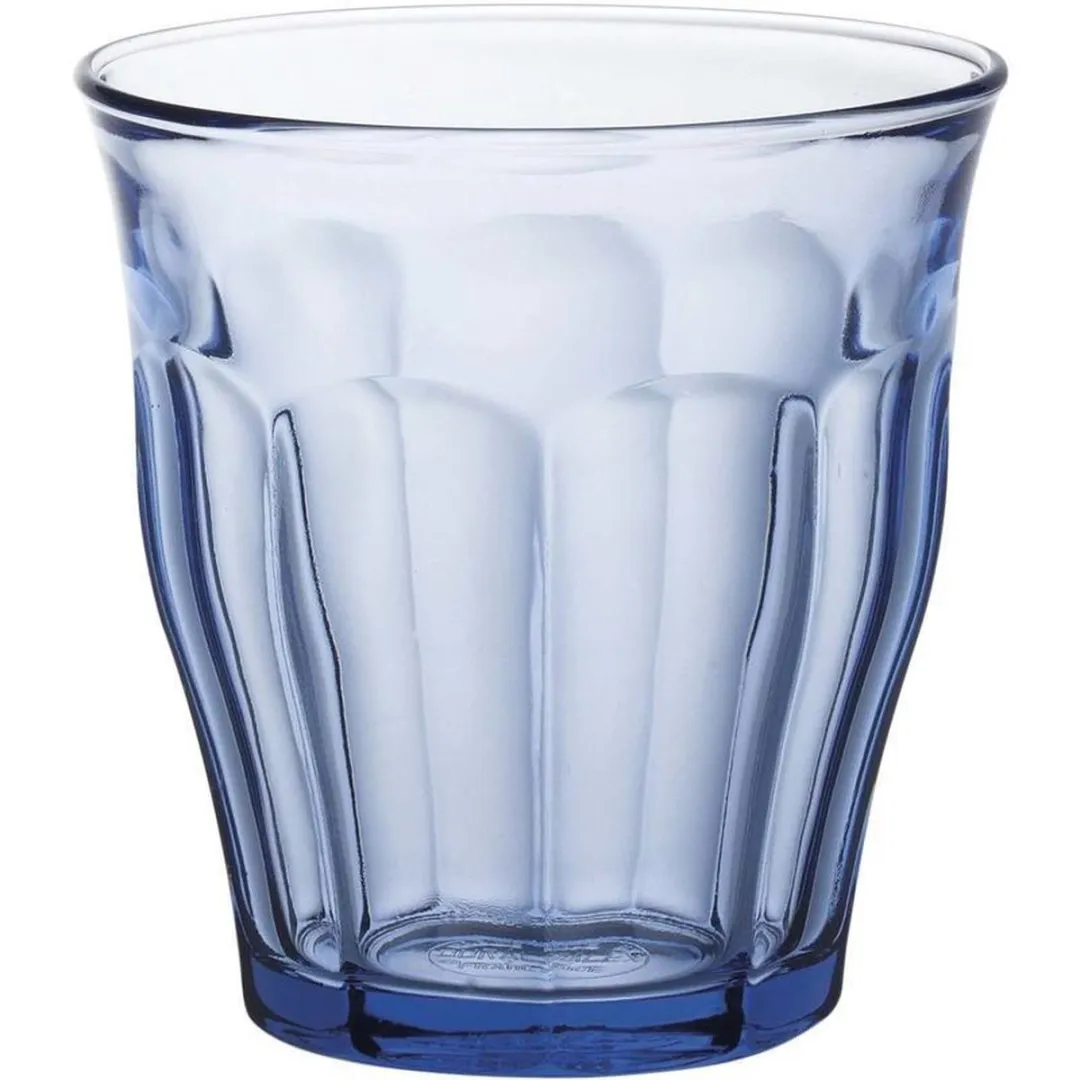 Duralex Picardie Drinkglazen - 12 Stuks - Blauw - 250ml