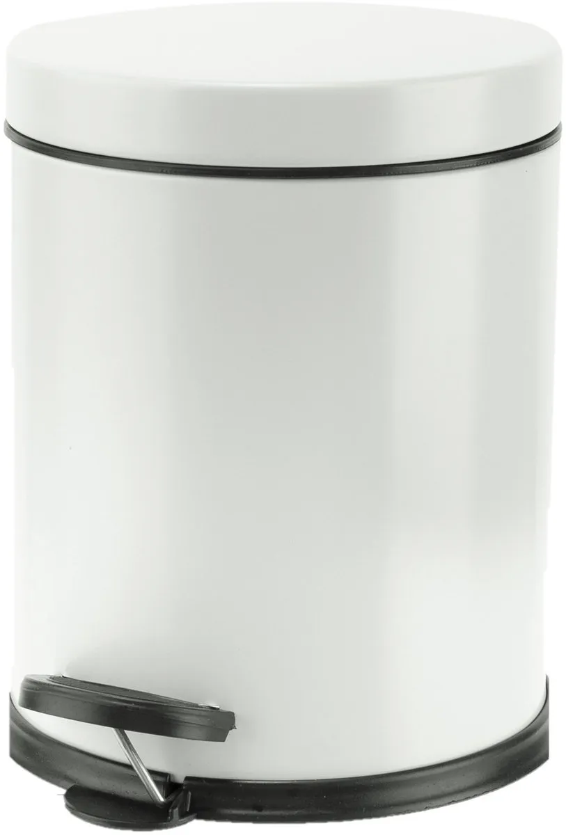 Cosy&Trendy Pedaalemmer 2x - 5L - Wit