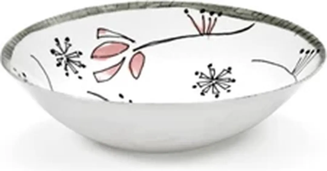 Serax Marni Midnight Flowers Fiore Rosa Bowl