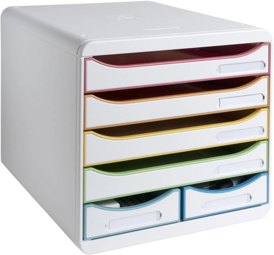 Exacompta Ladenblok Big Box Maxi 312913D - 6 Liter - Wit/Harlekijn