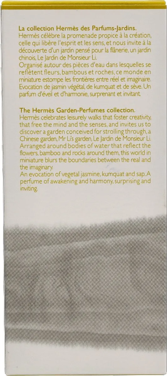 Hermes Le Jardin de Monsieur Li Eau de Toilette 100ml