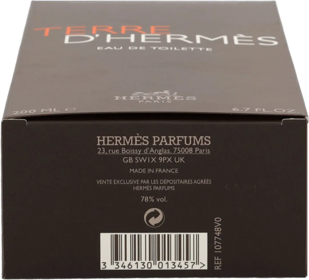 Hermès Terre d'Hermès Eau de Toilette Herenparfum 200ml