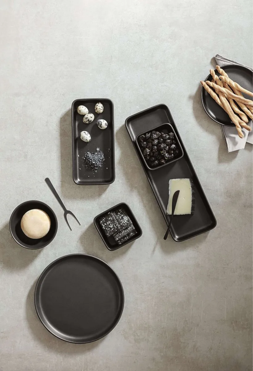 Eva Solo Nordic Kitchen Serveerbord 13x27cm - Zwart