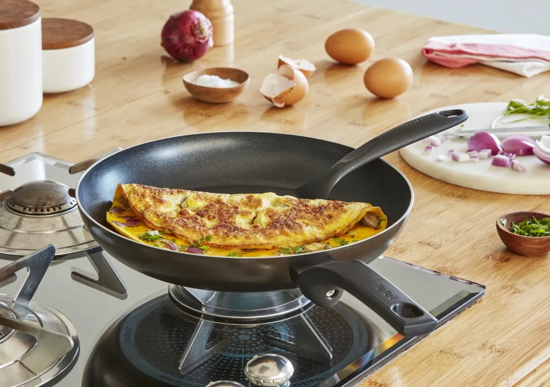 Tefal Easy Cook & Clean Koekenpan 24cm - Zwart