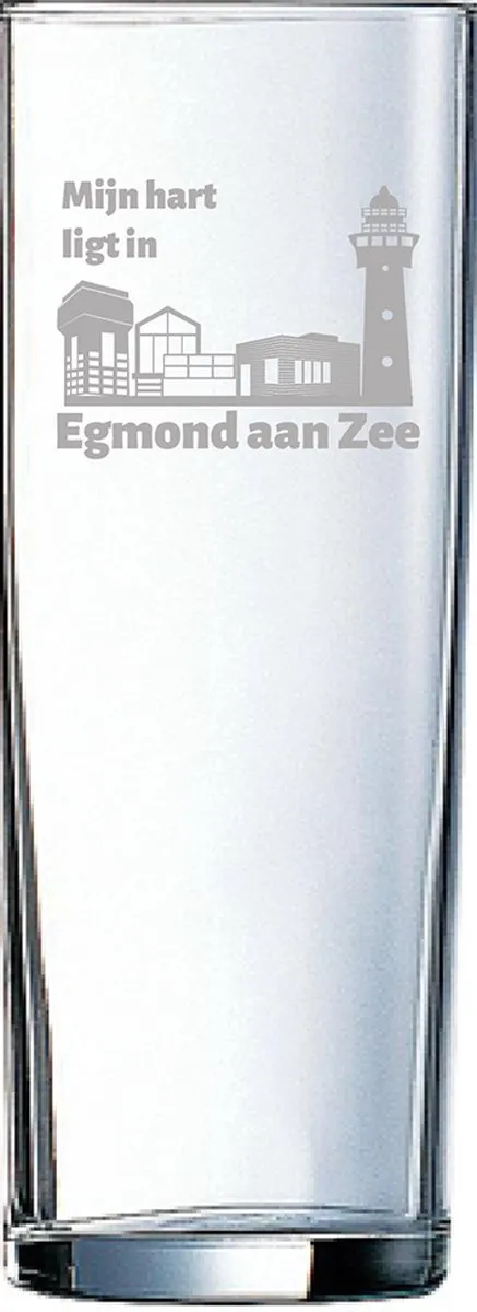 Arcoroc Egmond aan Zee Gegraveerd Longdrinkglas 31cl