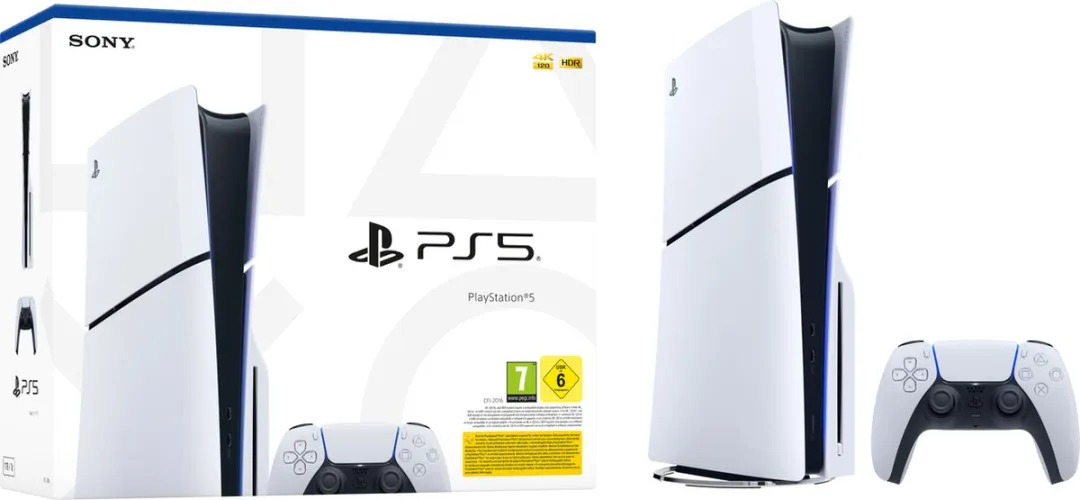 Sony PlayStation 5 Slim Disc Edition 1TB - Wit