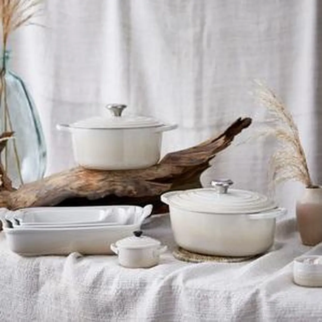 Le Creuset Signature Braadpan 28cm Meringue Wit