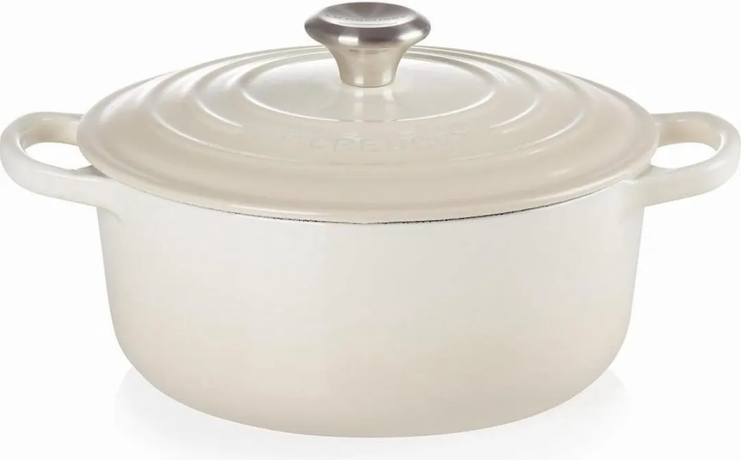 Le Creuset Signature Braadpan 28cm Meringue Wit