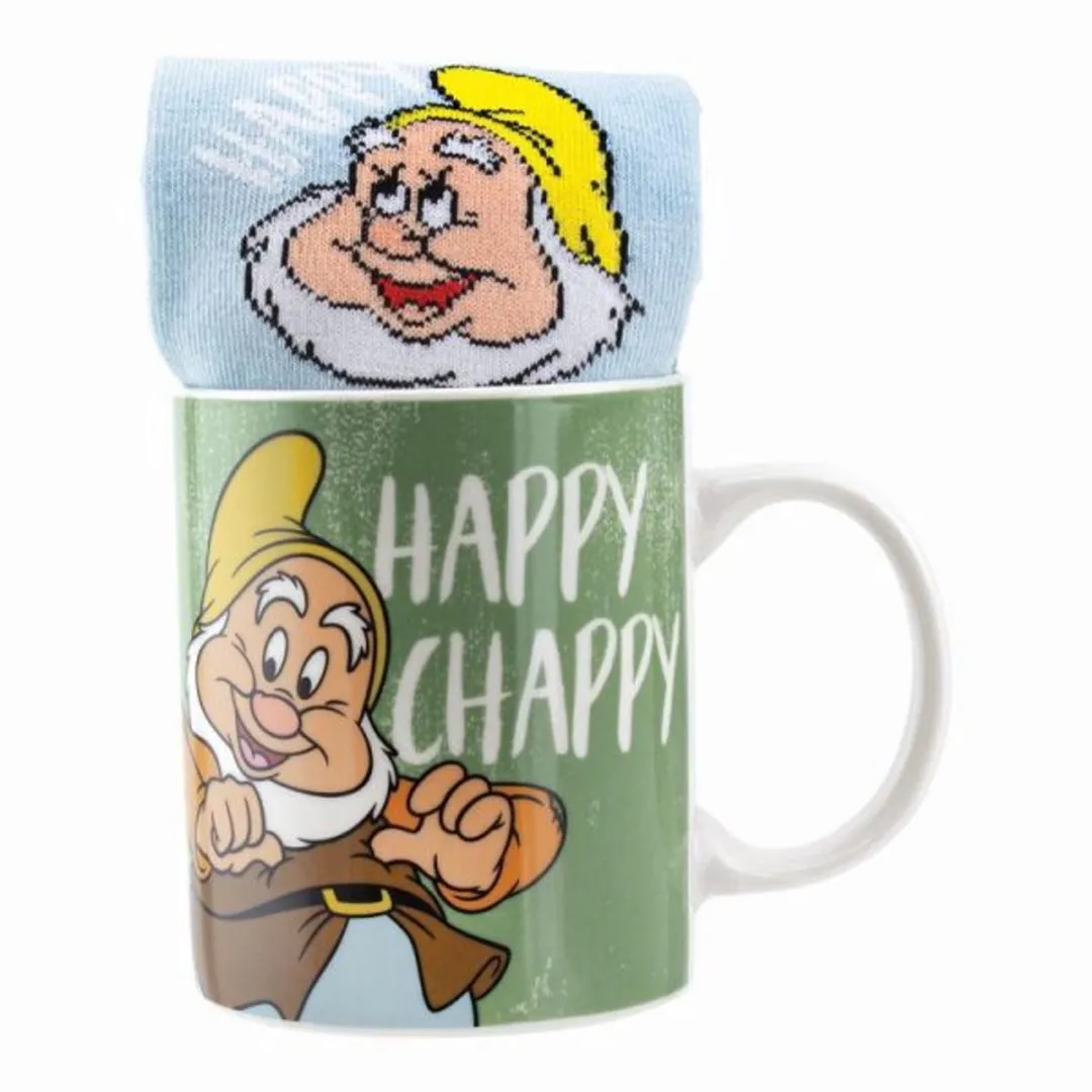 Disney Sneeuwwitje Mok & Sokken Set - Veelkleurig