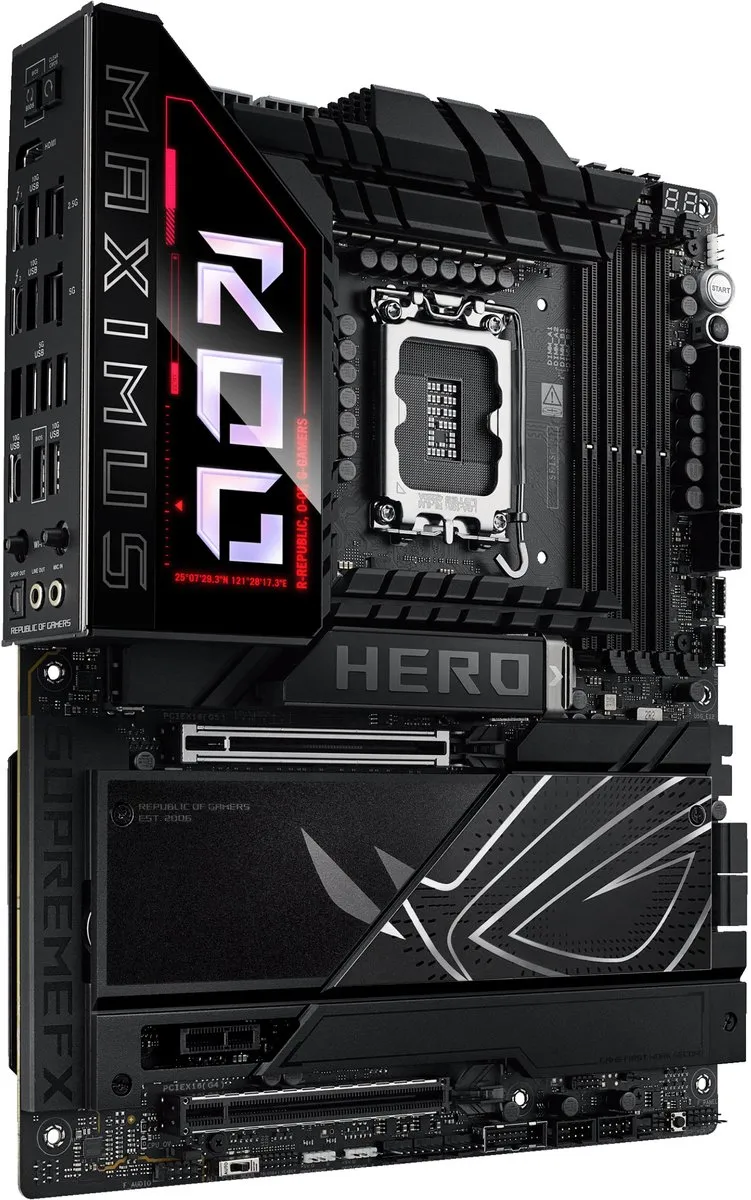 ASUS ROG MAXIMUS Z890 HERO Moederbord - ATX - Intel Z890