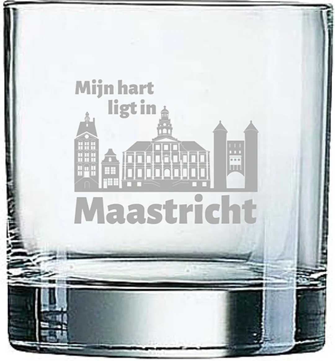 Arcoroc Maastricht Gegraveerd Whiskeyglas 38cl