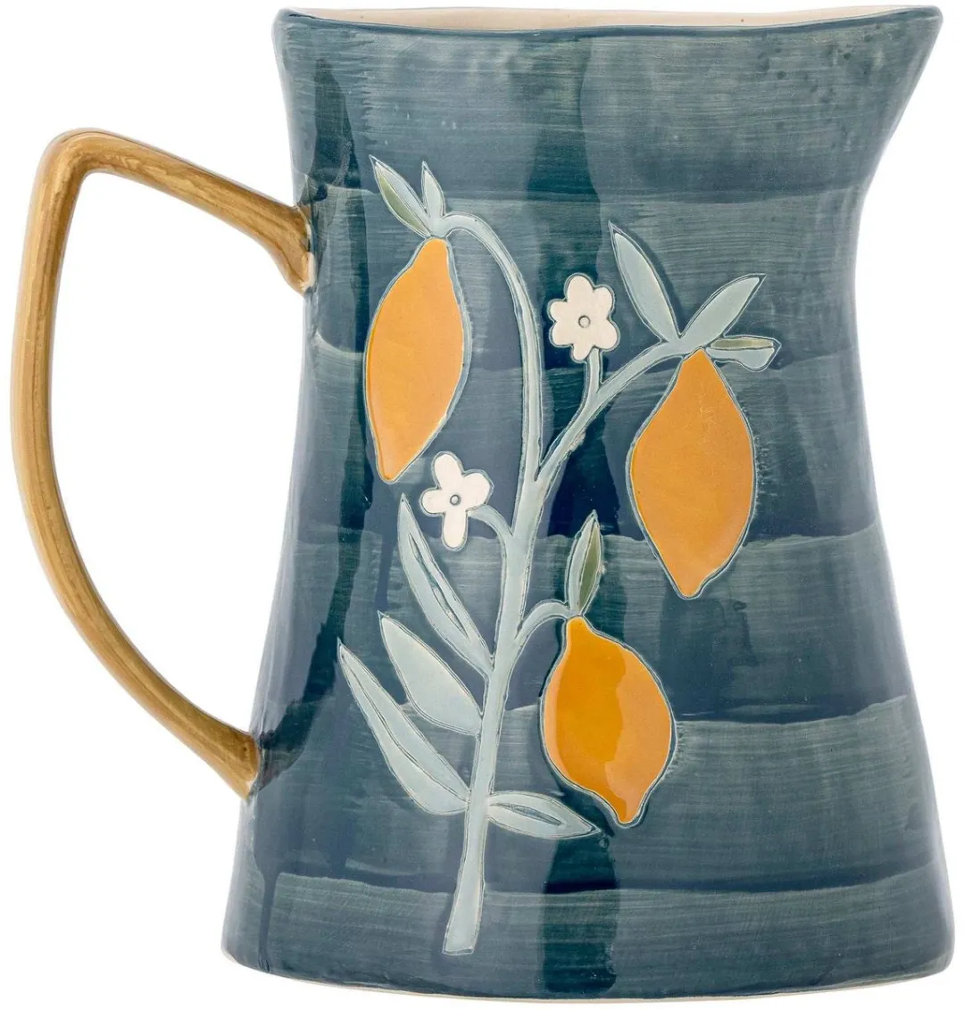 Bloomingville Feriha Kan Aardewerk - 3L - Blauw