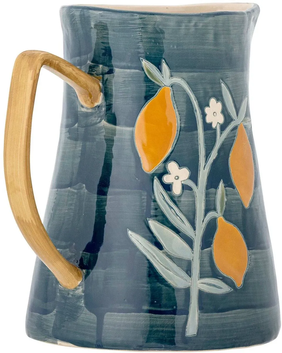 Bloomingville Feriha Kan Aardewerk - 3L - Blauw