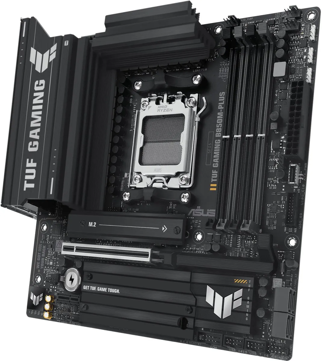 ASUS TUF GAMING B850M-PLUS AM5 Micro-ATX Moederbord
