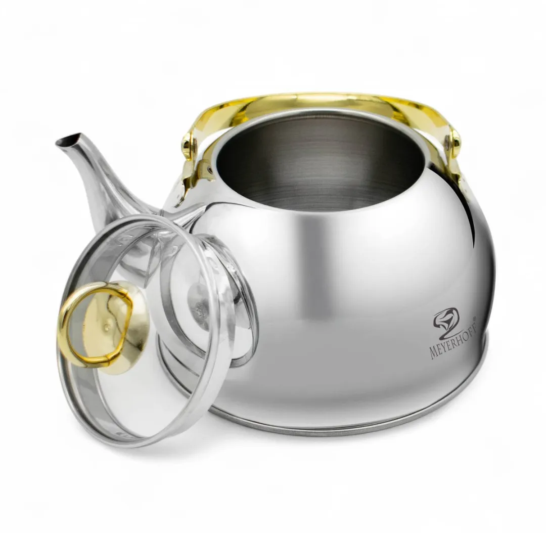Meyerhoff MH-4327C RVS Waterketel 2L - Inductie/Gas - Zilver