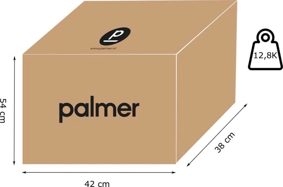Palmer Antigo Serviesset 24-delig - 6 Personen - Bruin Porselein