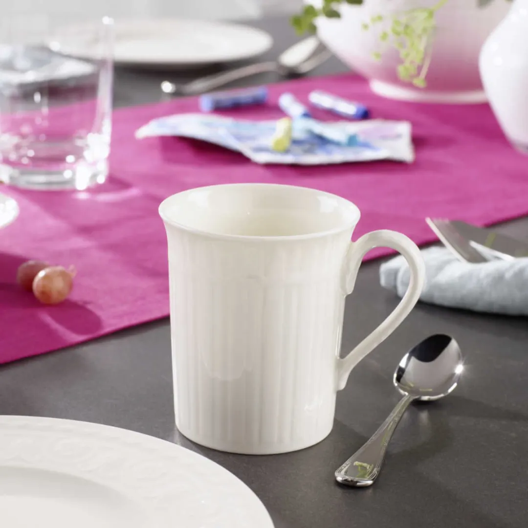 Villeroy & Boch Cellini Koffiebeker 300ml - wit-gekleurd