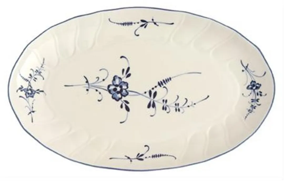 Villeroy & Boch Vieux Luxembourg Zuurschaaltje 1023413570 - Blauw/Wit