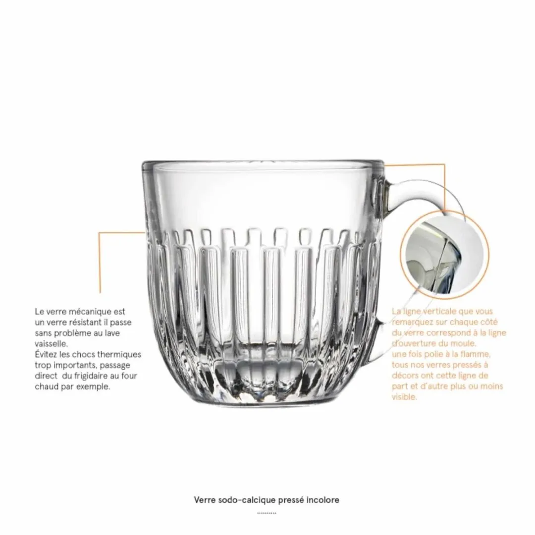 La Rochere Ouessant Espressoglaasjes 6 Stuks - Ø6.1cm