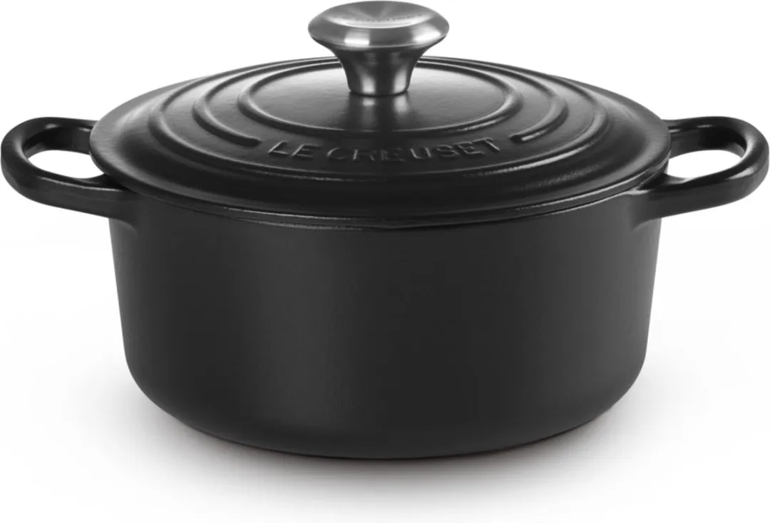 Le Creuset Braadpan Signature Mat Zwart Ø18cm