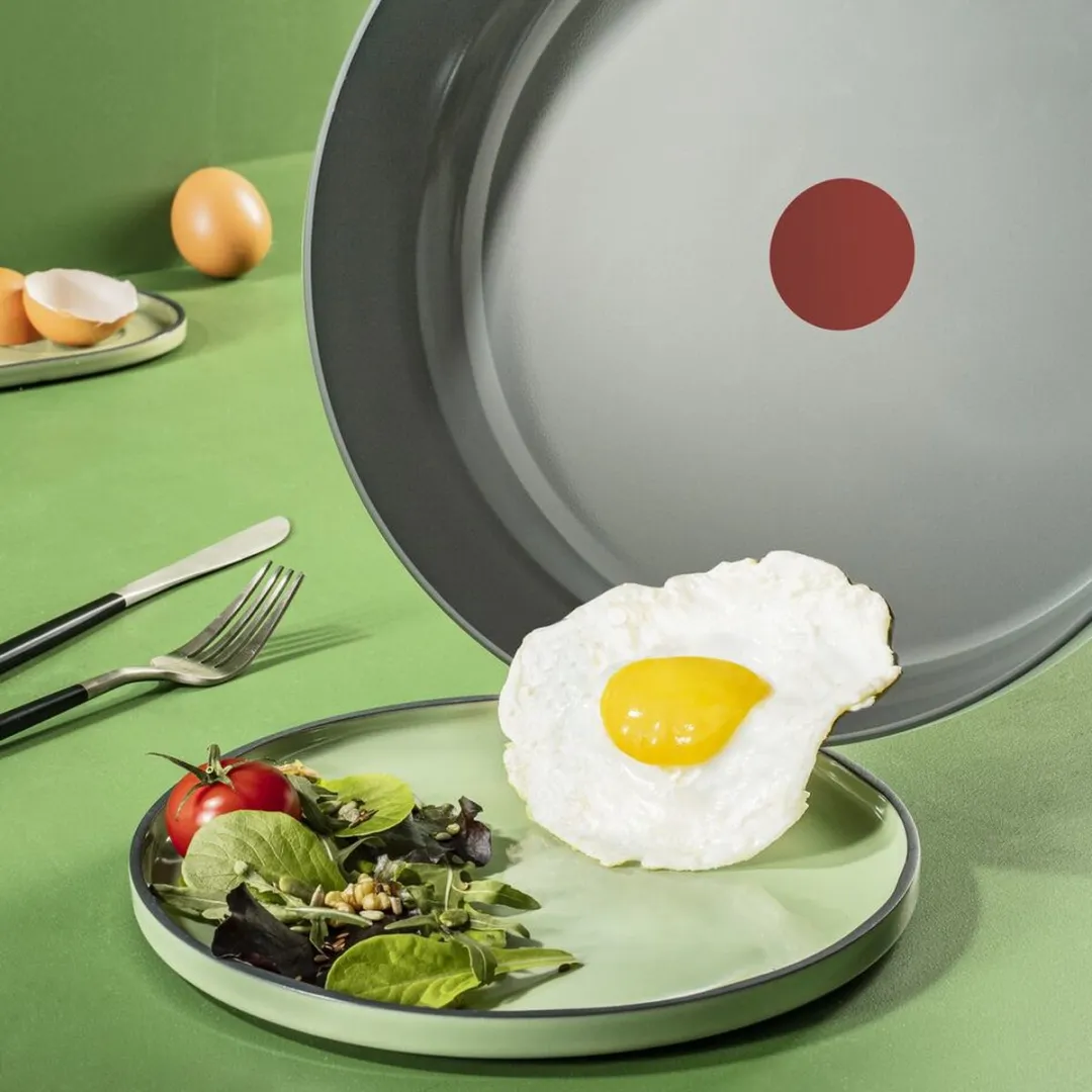Tefal Renew ON C4279132 Koekenpannenset - 3 Stuks - Ø20/24/28cm - Grijs