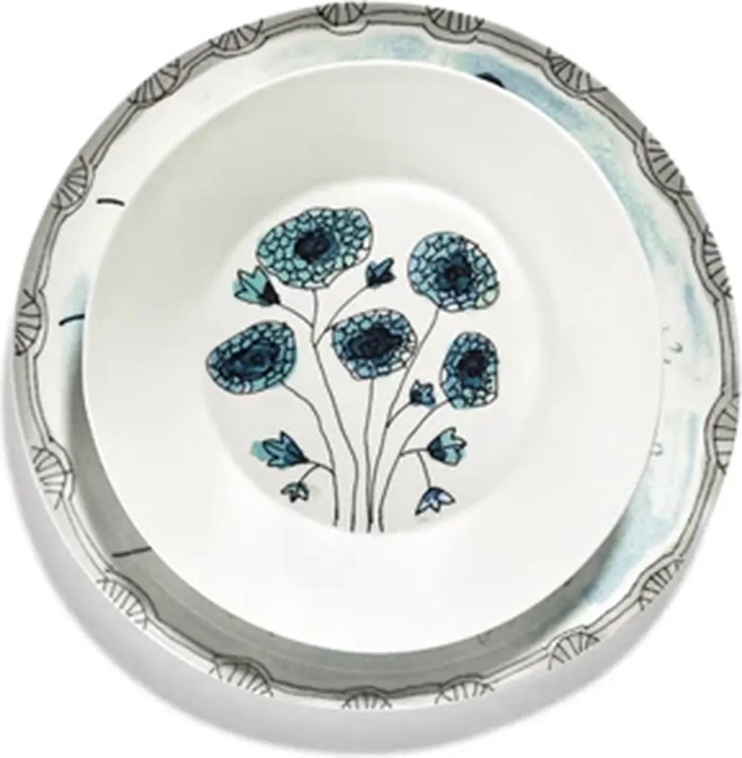 Serax Marni Midnight Flowers Diep Bord