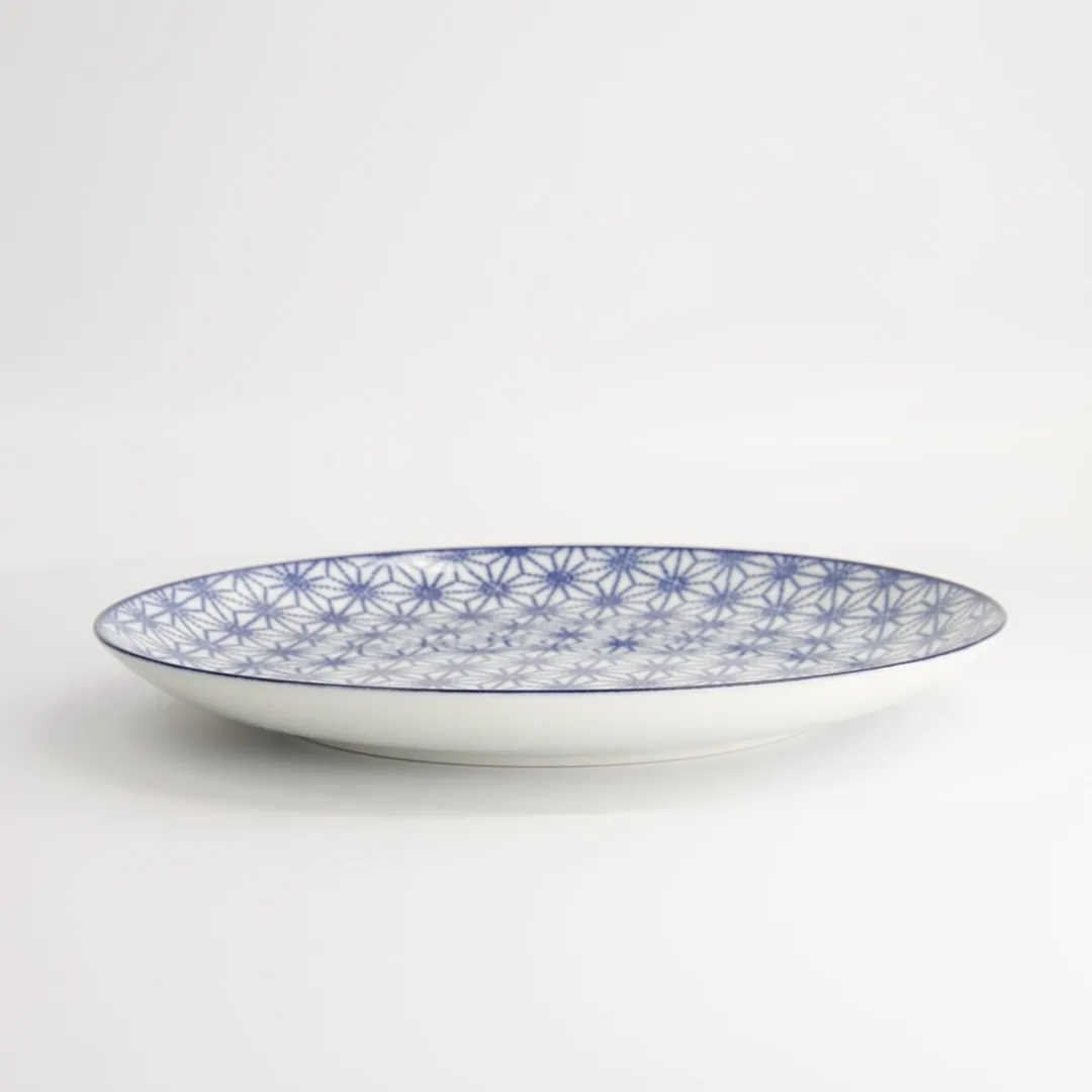 Tokyo Design Studio Nippon Blue Dinerbord 25.7cm - Sterrenmotief