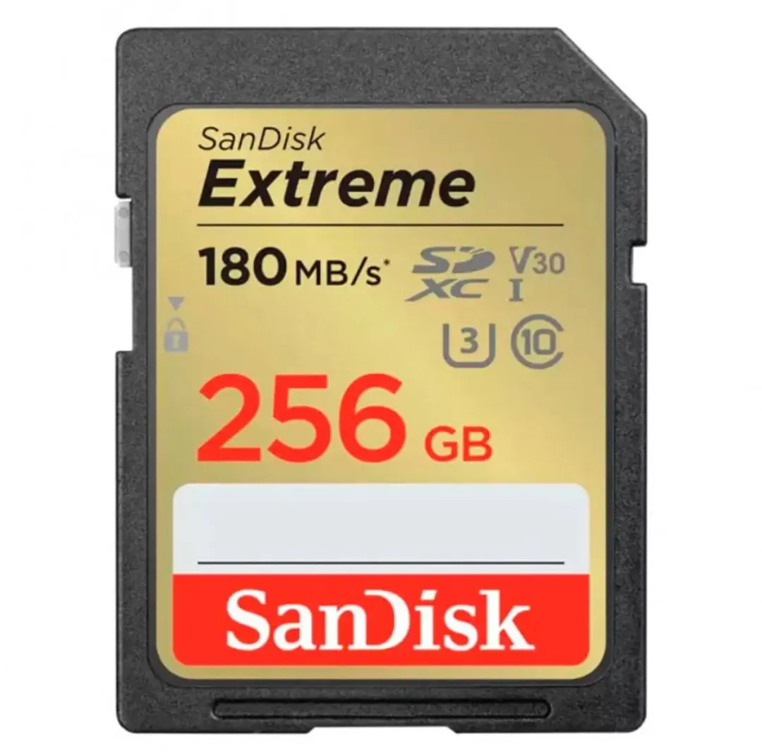SanDisk Extreme SDXC 256GB - Waterdicht