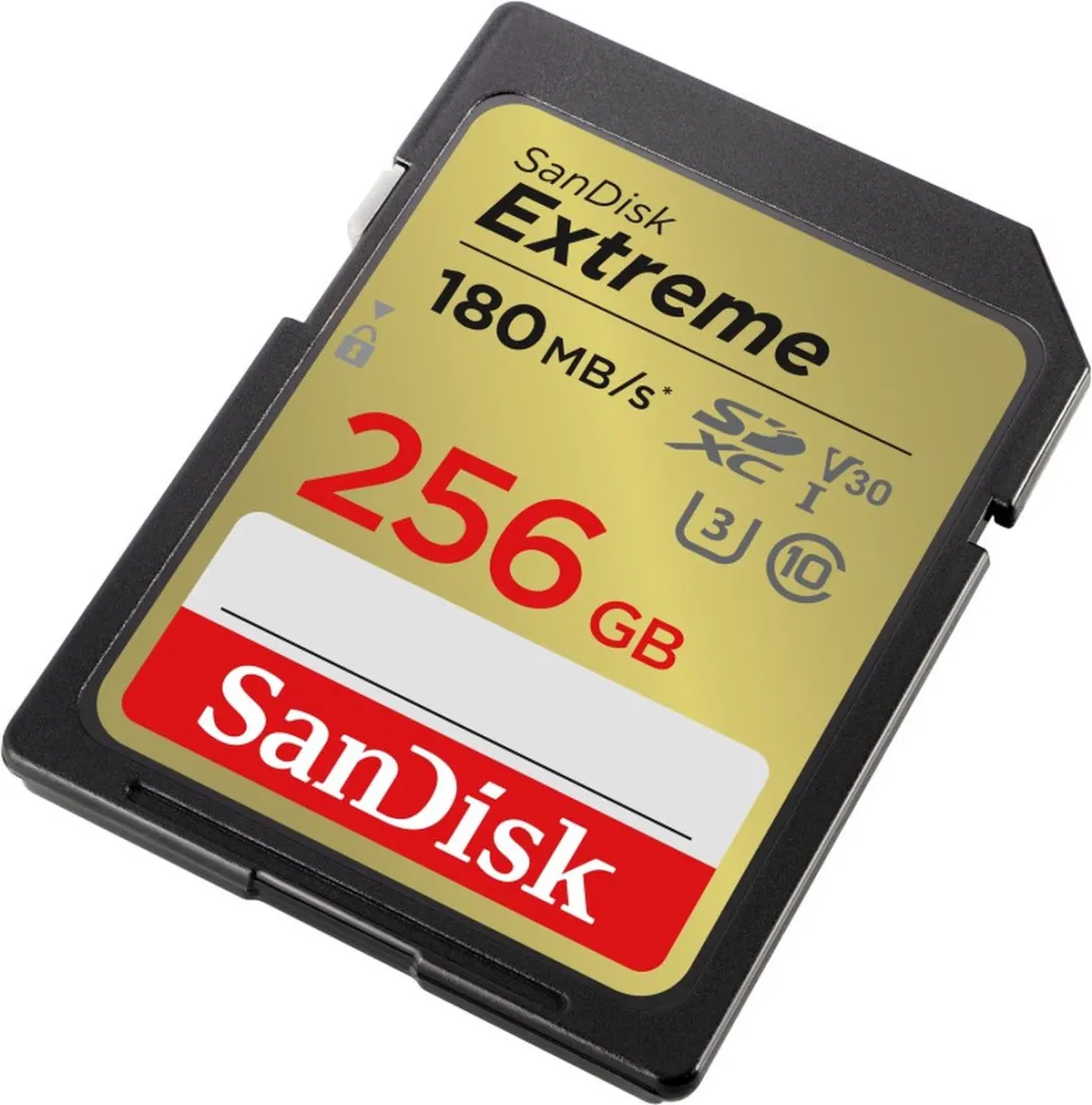 SanDisk Extreme SDXC 256GB - Waterdicht