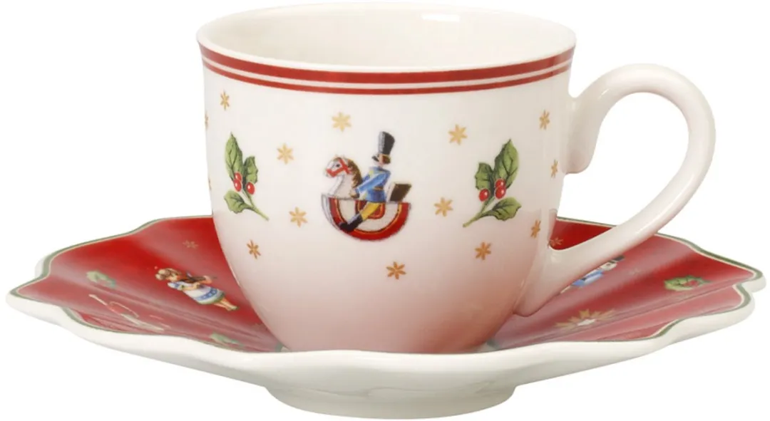 Villeroy & Boch Toy's Delight Espressokop & Schotel Set 2