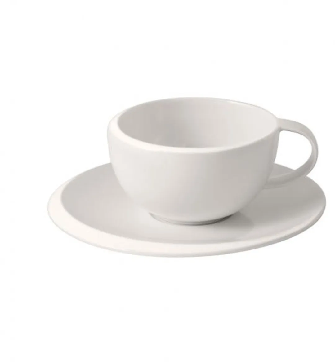 Villeroy & Boch NewMoon Koffiekop en -schotel 190ml - Wit