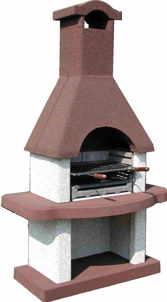Intergard Betron nr.5 Houtskoolbarbecue 40cm - Rood