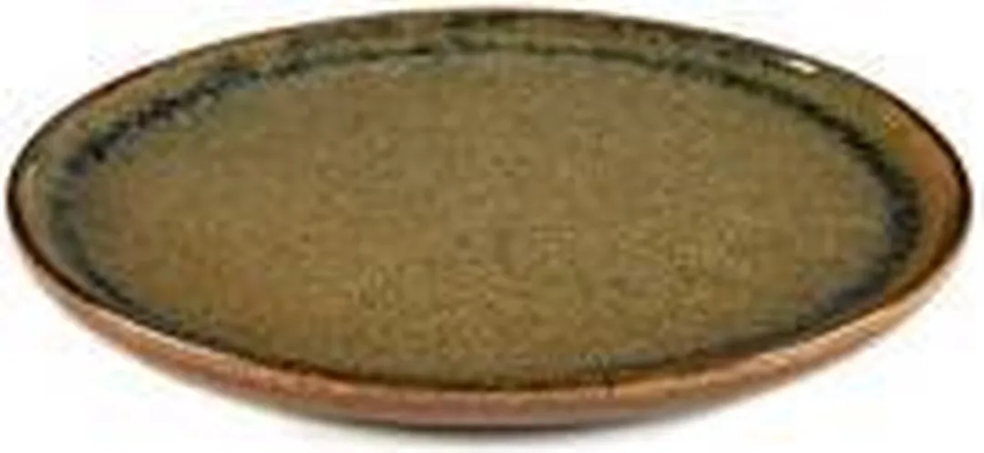 Serax Sergio Herman Surface Bord S Indi Grijs 21cm - 4 Stuks