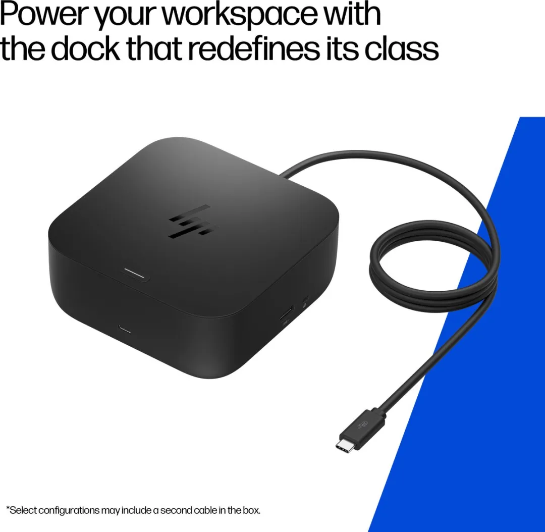 HP USB-C 100W G6 Dock - 4K Multi-Display - Zwart