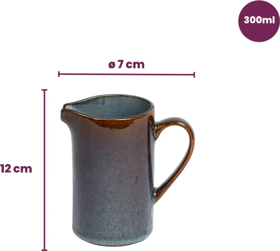 Cosy&Trendy Quintana Melkkan - Blauw/Bruin 30cl